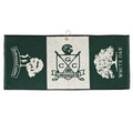 Velour Jacquard Caddy Golf Towel (16"x40" Woven)